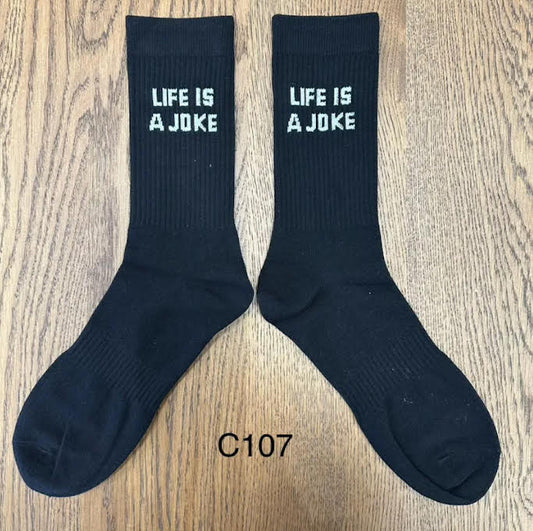 CALZE LIFE IS A JOKE