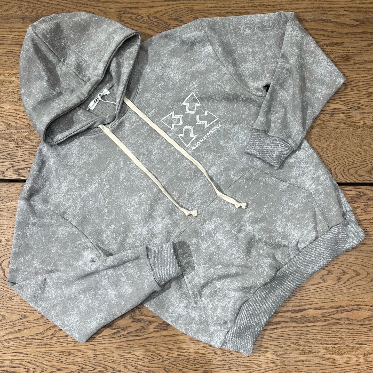 FELPA LEGGERA MARMORIZZATA