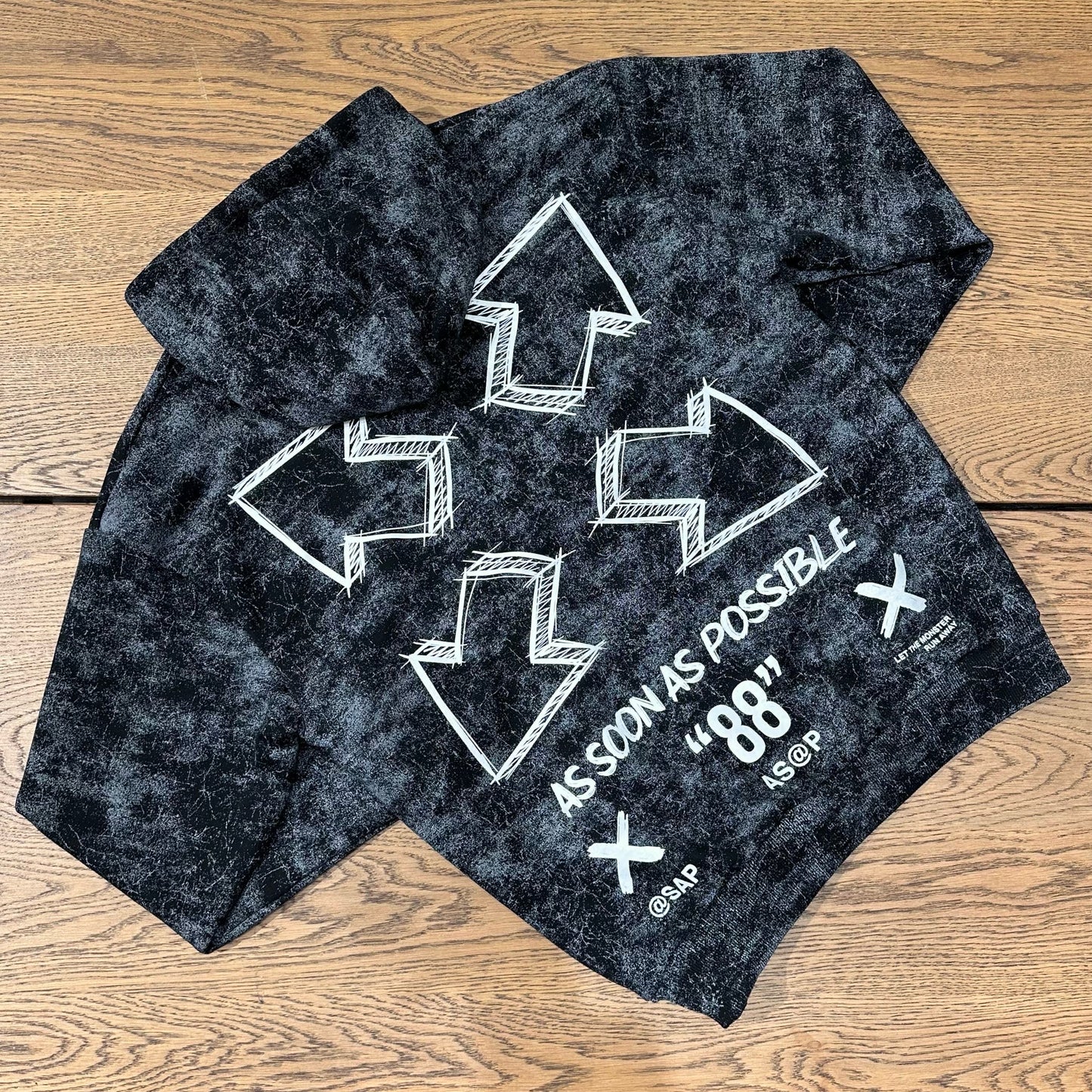 FELPA LEGGERA MARMORIZZATA