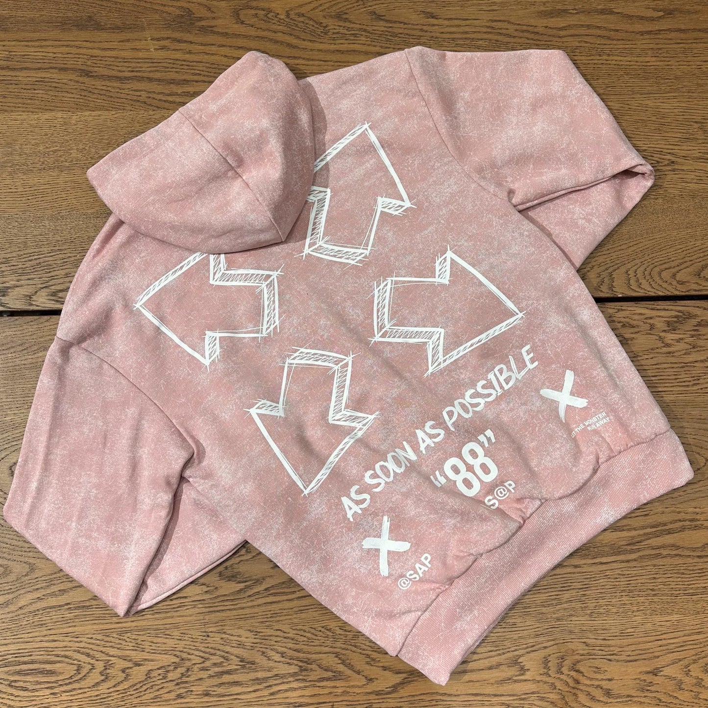 FELPA LEGGERA MARMORIZZATA