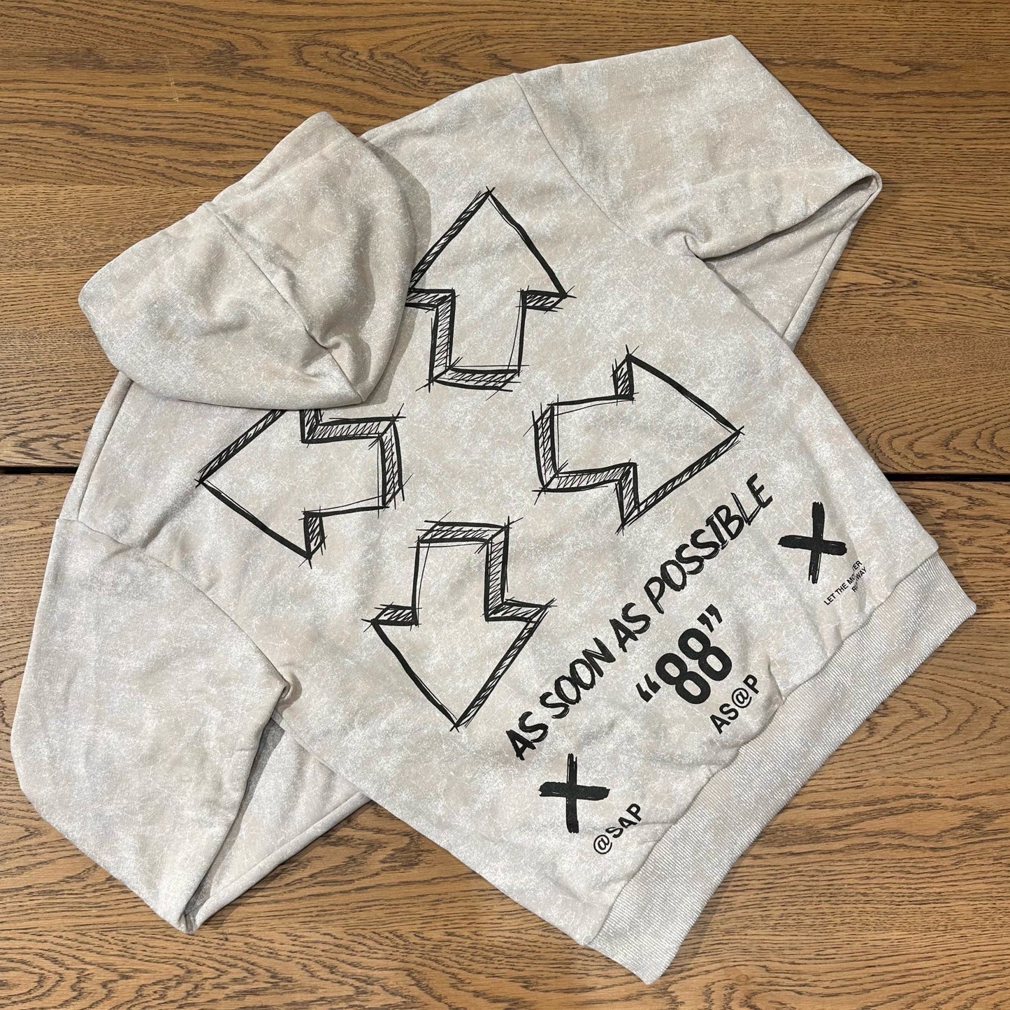 FELPA LEGGERA MARMORIZZATA