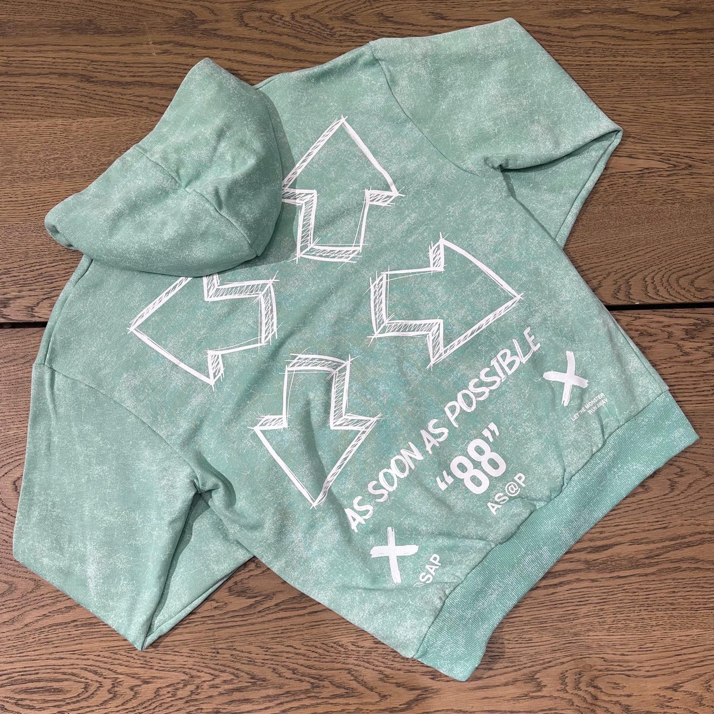 FELPA LEGGERA MARMORIZZATA